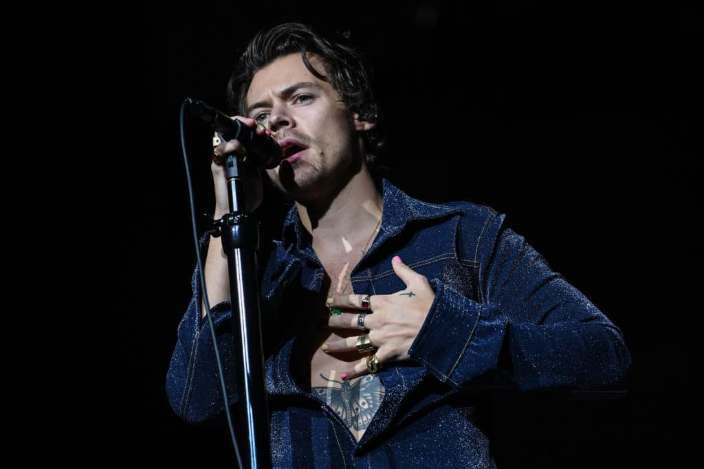 Capital S Jingle Bell Ball 2019 Harry Styles On Stage During Day One Of 