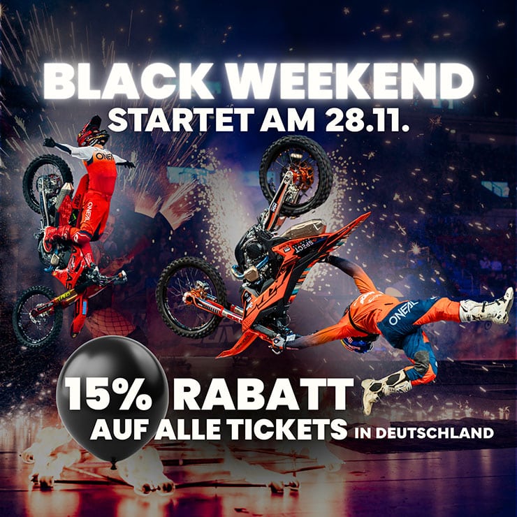 Night of the Jumps Black Friday Tickets Angebot