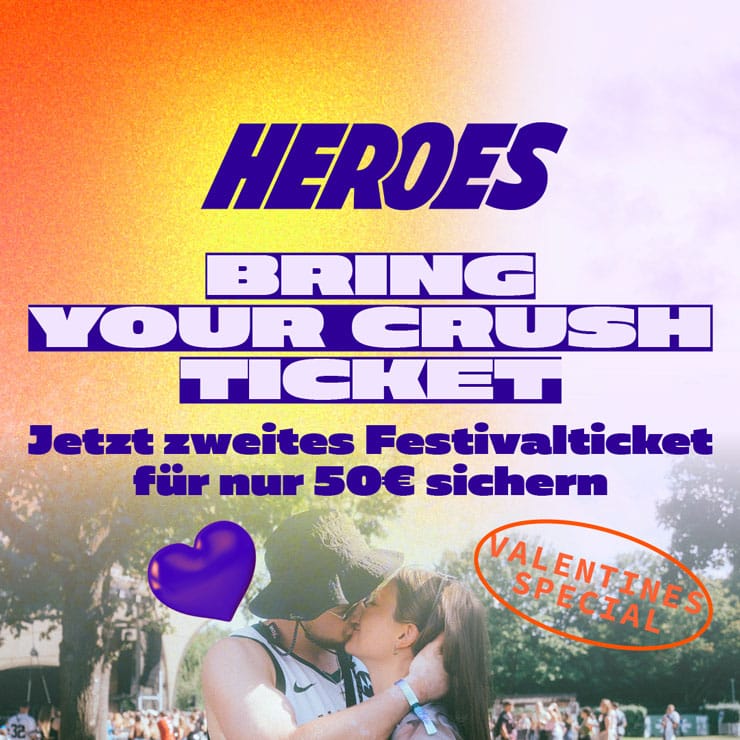 Valentinstag 2026 Angebot Festival Tickets