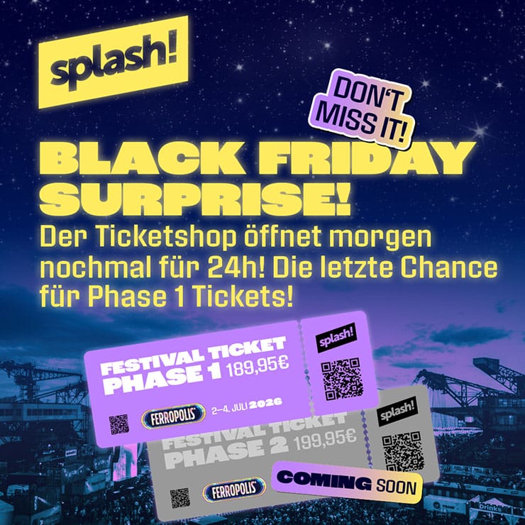 splash Festival Tickets 2025
