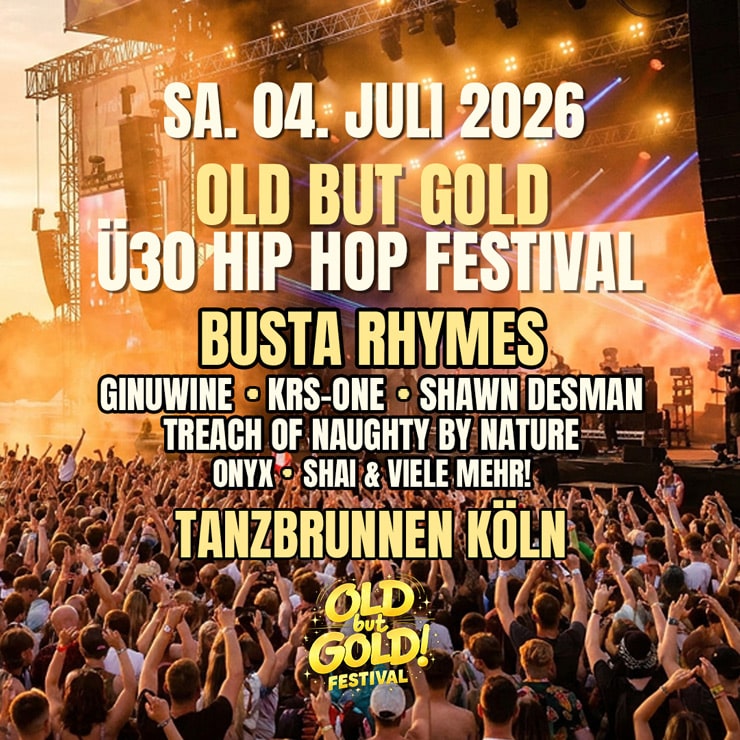 Old But Gold Hip Hop Festival Köln 2026